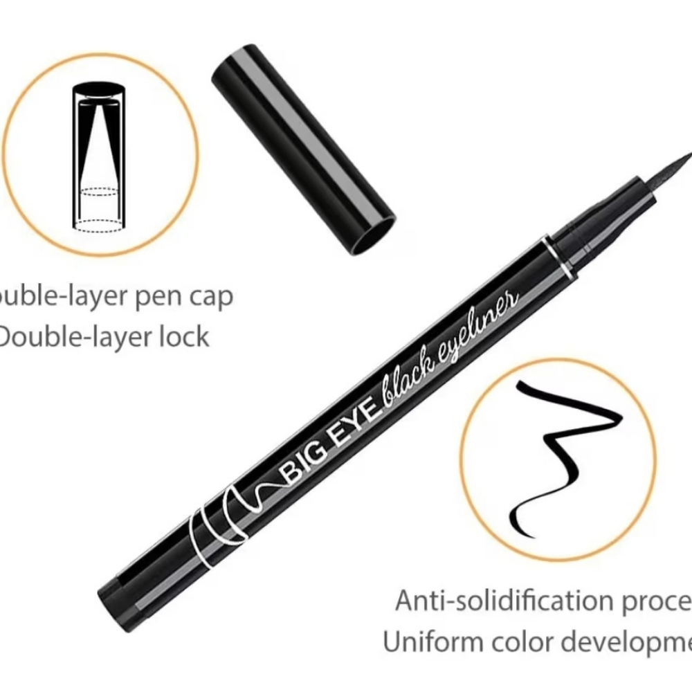 Matte Liquid Eyeliner Pen- black or brown